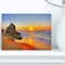Designart - Beautiful Sunrise by Beach in Tathra - Seashore Canvas Art Print